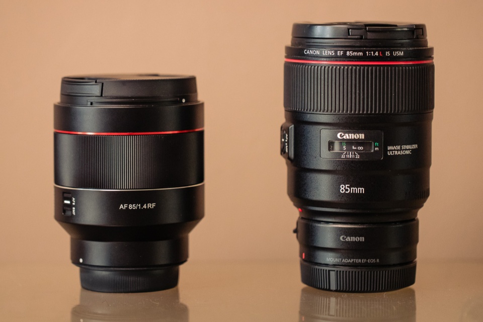 Canon EF 85mm f/1.4L IS USM VS Samyang AF 85mm f/1.4 RF review | Trouwfotograaf Den Haag Gear Talk